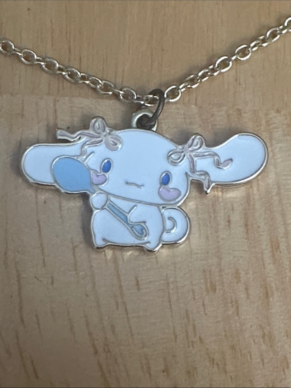 Kids Sanrio Pendant Necklace, Cinnamoroll